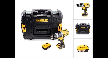 DeWalt DCD 796 NT accu-klopboormachine borstelloos 18 V 70 Nm + 1x accu 4,0 Ah in TSTAK - zonder oplader
