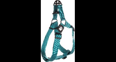 Flamingo Zorba Step&go - Harnas Honden - Harnas Step&go Zorba Turquoise Xxl 85-130cm 38mm - 1st - 138719 - 1st