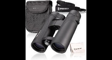BRESSER Corvette 10x42 Verrekijker – Waterdicht, BaK-4 Prisma's, FMC Coating – Ideaal voor Vogels Kijken, Wandelen & Riezen