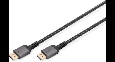 Digitus DB-340201-010-S DisplayPort kabel 1 meter Zwart