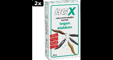 2x HG HGX Korrels Tegen Slakken Natuurvriendelijk 0,4kg