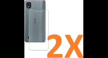 Screenprotector Glas - Tempered Glass Screen Protector Geschikt voor: Nokia C2-2E / Nokia C2 2nd Edition - 2X