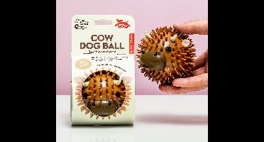 Piepbal voor hond met geur - Koe van Kikkerland