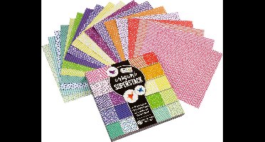 XXL Pack Origami Papier | 180 vellen | Inclusief vouwvoorbeelden | Hobby en creatief voor kinderen en volwassenen | Craft Sensations