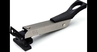 Raamuitzetter - Zwart - Zamac - Dulimex - Dulimex DX wegdraaibaar, zwart-RVS finish