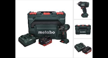 Metabo SSW 18 LTX 300 BL accu-slagmoersleutel 18 V 300 Nm 1/2" borstelloos + 1x accu 8,0 Ah + oplader + metaBOX