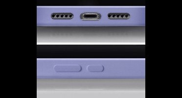 Mobilize Hoesje geschikt voor Samsung Galaxy A54 Telefoonhoesje Flexibel TPU | Mobilize Rubber Gelly Backcover | Galaxy A54 Case | Back Cover - Pastel Purple | Paars