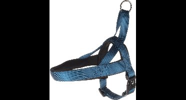 Flamingo Abbi Noors - Harnas Honden - Noors Harnas Abbi Blauw S 40-50cm 20mm - 1st - 190680 - 1st