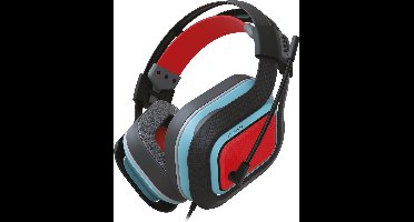 Gioteck - HC-9 Bedrade Stereo Gaming Headset Blauw en Rood