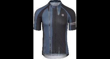 AGU Vertical Paint Fietsshirt Performance Heren - Steel Blue - XXXL