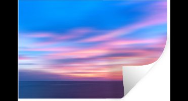 Muurstickers - Sticker Folie - Lucht - Kleuren - Pastel - 30x20 cm - Plakfolie - Muurstickers Kinderkamer - Zelfklevend Behang - Zelfklevend behangpapier - Stickerfolie