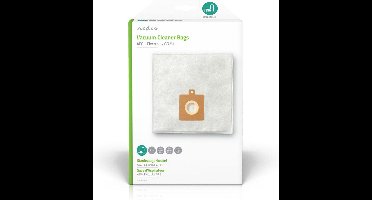 Nedis Stofzuigerzak - 4 Stuks - Synthetisch - Meest verkocht voor: AEG / Electrolux - Wit