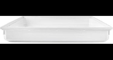 Nedis Lekbak Wasmachine - Kunststof - Wit - 70 x 70 x 10 cm