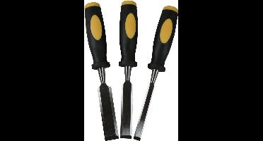 Benson Houtbeitelset - Ergonomische grip - 12, 20 & 26 mm - 3-delig