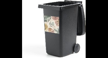 Container sticker Spreuken - 60 jaar getrouwd - Quotes - Jubileum - 40x40 cm - Kliko sticker