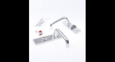 Nemef Deurkrukgarnituur F1 Din links 3252wc 8x63