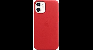 Apple - Leren hoesje - MagSafe - iPhone 12 Mini - Scarlet