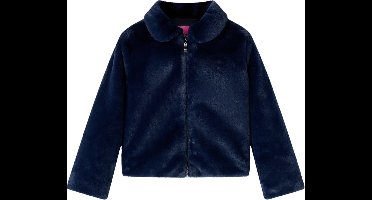 vidaXL - Kinderjas - 92 - kunstvacht - marinekleur