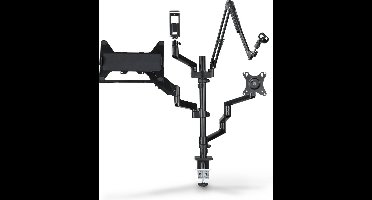 Hama 00004663 flat panel bureau steun 81,3 cm (32") Zwart