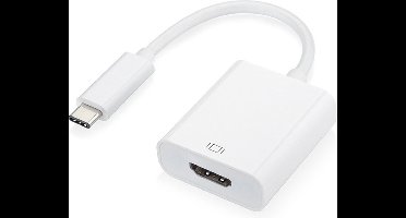 USB-C naar HDMI Adapter - 4K Beeldkwaliteit - Geschikt voor MacBook, iPad Pro, iPad Air, iPhone 15/16/17 en Meer