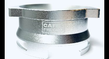 Doseerring - Sage, Breville en Solis Espressomachine - Barista Express - Coffee dosing funnel - 51mm / 54mm - Koffie verdeler - Zilver