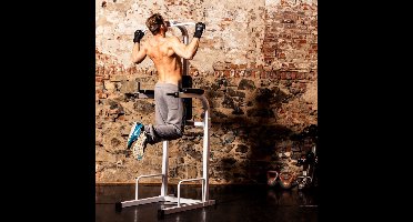 Gorilla Sports Krachtstation - Powerstation - Optrekstang - Dipsteunen - Pull up