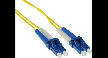 ACT 40 meter LSZH Singlemode 9/125 OS2 glasvezel patchkabel duplex met LC connectoren