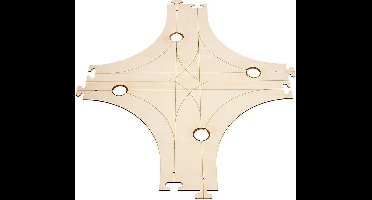 Faller - Laser-Street T-splitsing - modelbouwsets, hobbybouwspeelgoed voor kinderen, modelverf en accessoires