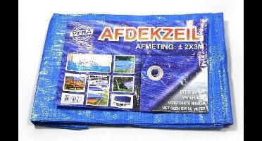 Dekzeil 2x3 Meter Blauw