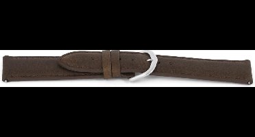 Horlogeband Universeel C444 Leder Bruin 12mm