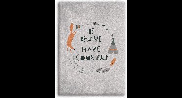 Aymax Fleece-deken Vos Grijs 130 X 160 Cm