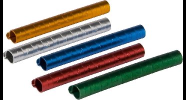 Hm Valkparkiet-Ringen Zak A 50 stuks, assortie 5 x 10 stuks, Aluminium vogelringen 6 mm