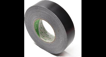 Nichiban   -  duct tape    -  38 mm x 25 m   -  Zwart