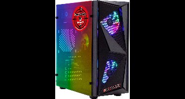 ScreenON - Game Computer / Gaming PC - Ryzen 5 - 1TB M.2 SSD - 16GB RAM - RX 580 - Game PC TX89416 - Windows 11