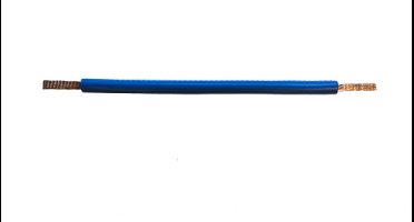 Draadbrug 4 mm2 blauw 100 mm