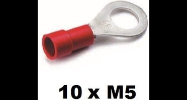 Cimco ringkabelschoen geisoleerd 0,5-1mm2 M5 zak 10