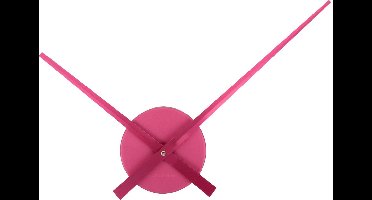 Karlsson Wandklok Little Big Time Mini Metallic - Roze - Ø41cm - Wandklok Scandinavisch