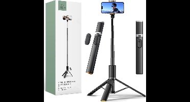 TECH-PROTECT - L08S - BLUETOOTH SELFIESTICK STATIEF ZWART