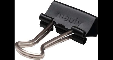 Papierklem Foldback mauly© 214, 15 mm, 12 st