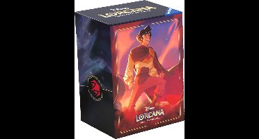 Disney Lorcana TCG - Shimmering Skies - Aladdin 80-Card Deck Box