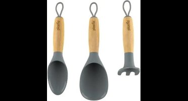 Kunststof tuingereedschaps setje 3 delig