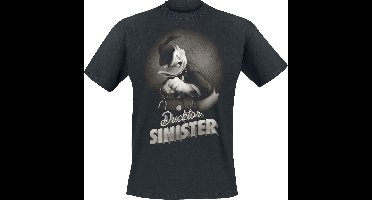 Mickey Mouse Donald - Ducktor Sinister Heren T-shirt - zwart - M