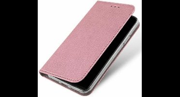 Smart Magnet book case Samsung M23 M236 roségoud/roségoud