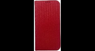 Smart Magnet boek Sam S23+ S916 etui rood/rood
