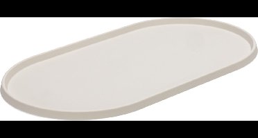 Designed by Lotte Placemat Oona - Hondenvoerbak - Silicone - Beige - 45x25x1,5 cm