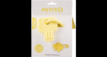 Ebi Petit Kauwspeeltje Cleo 8x6.5 cm - Hondenspeelgoed - Geel