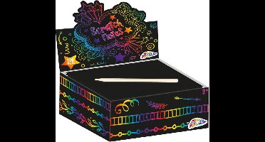 Grafix Scratch Notes 100 Sheets + Pen