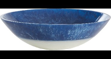 Light & Living - Schaal BINANGA - Ø26x7.5cm - Blauw
