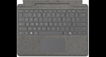 Microsoft 8XB-00197 toetsenbord voor mobiel apparaat Microsoft Cover port Platina