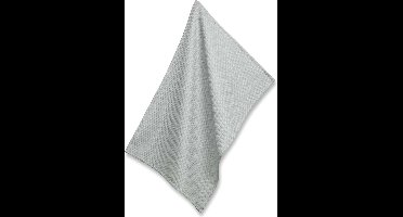 Theedoek, Set van 4 Stuks, Katoen, Grijs, 70 x 50 cm - Kela | Tia